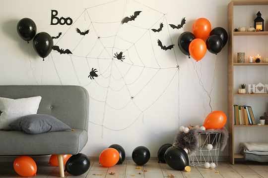 Decoración de Halloween en apartamentos