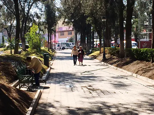 Barrios caminables en Bogotá Amarilo