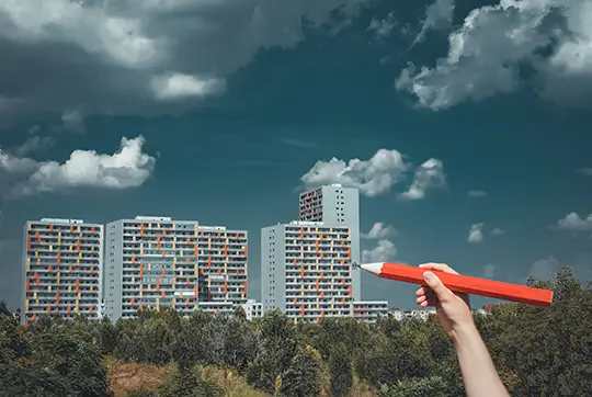 Separación de inmueble desde el exterior para compra de apartamento en Colombia.