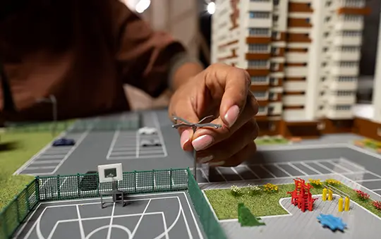 Proyectos de vivienda moderna en Medellín con zonas verdes y desarrollo urbano de Amarilo