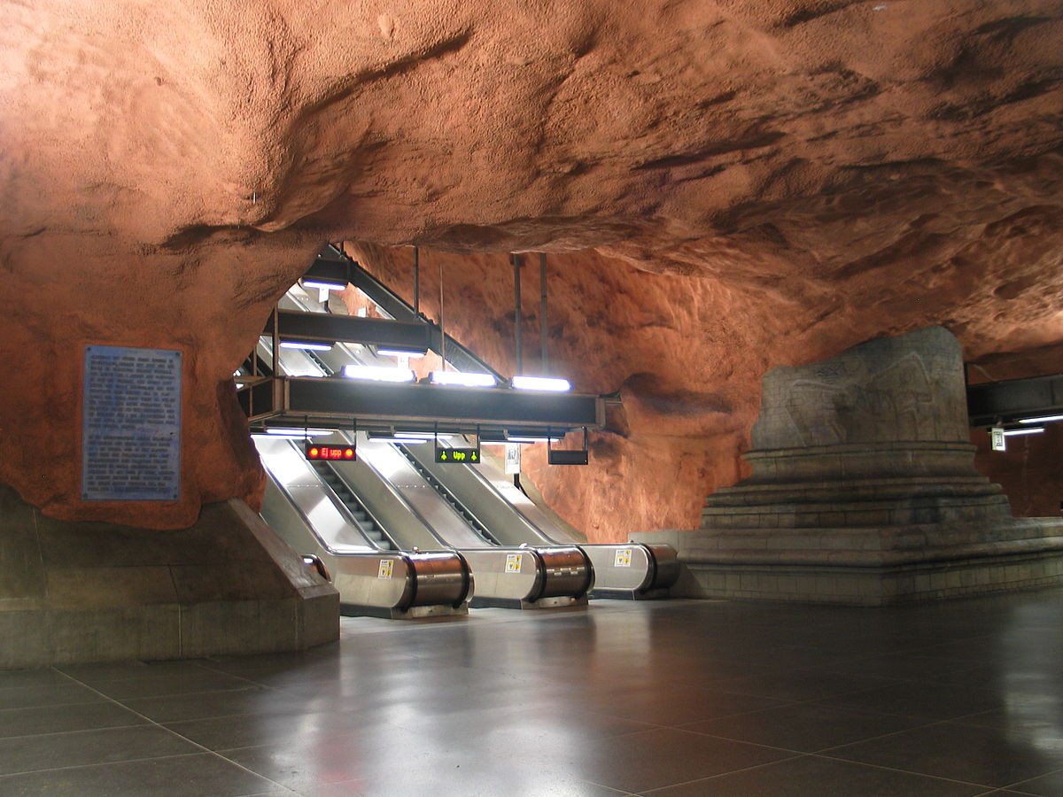 Estación subterránea de Estocolmo