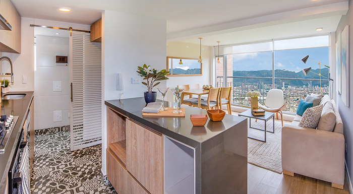 Boreal apartamento modelo proyecto Amarilo