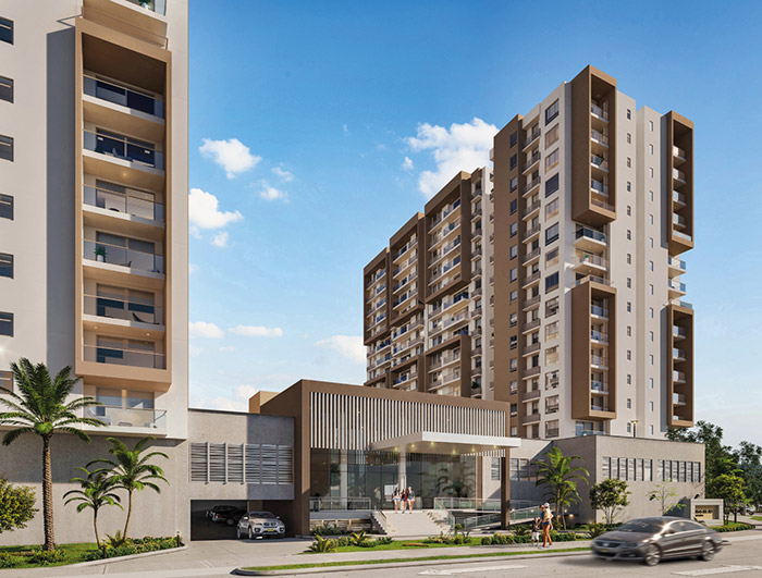 Apartamentos en Barranquilla. Portería Brisas del Río