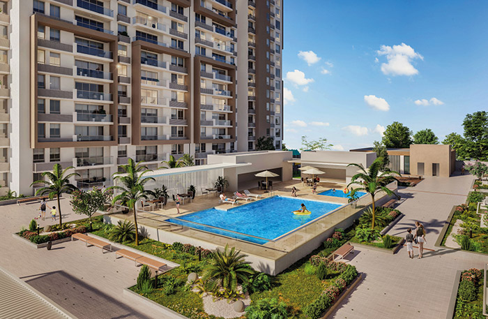 Brisas del Río. Piscina