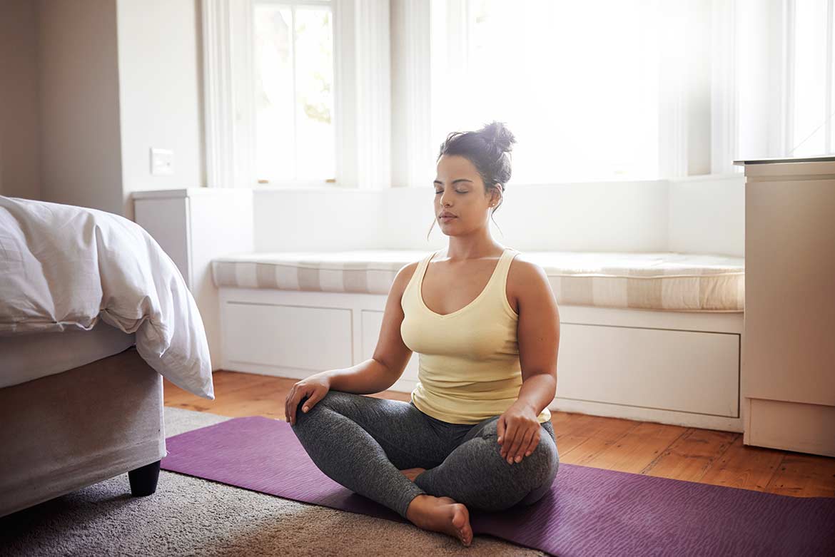 Claves para un espacio de meditación en casa