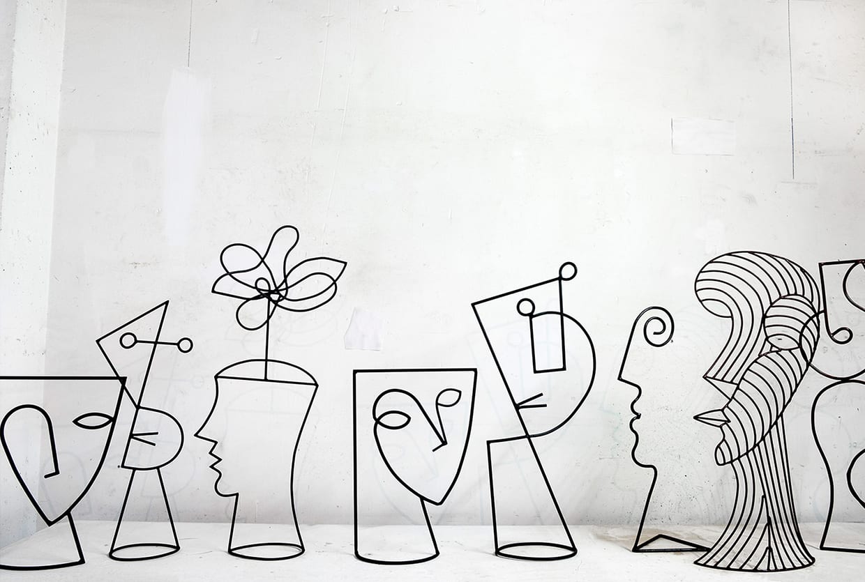 Esculturas de Fine Line Art