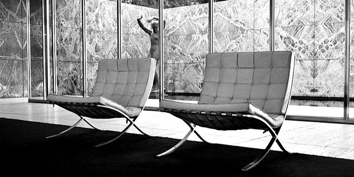 Silla Barcelona, Ludwig Mies van der Rohe y Lilly Reich 1929