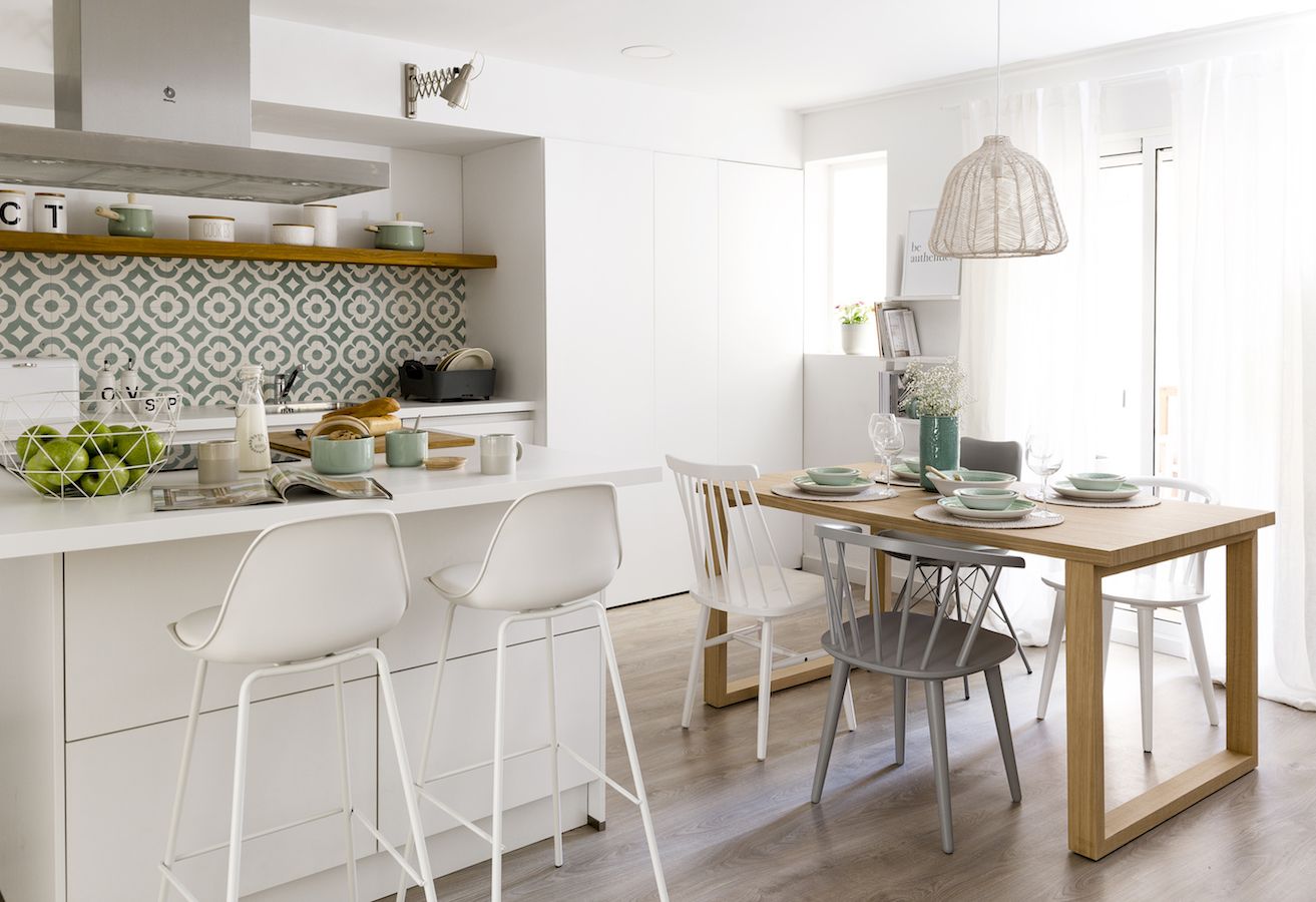 Cocina con decoración natural 2021