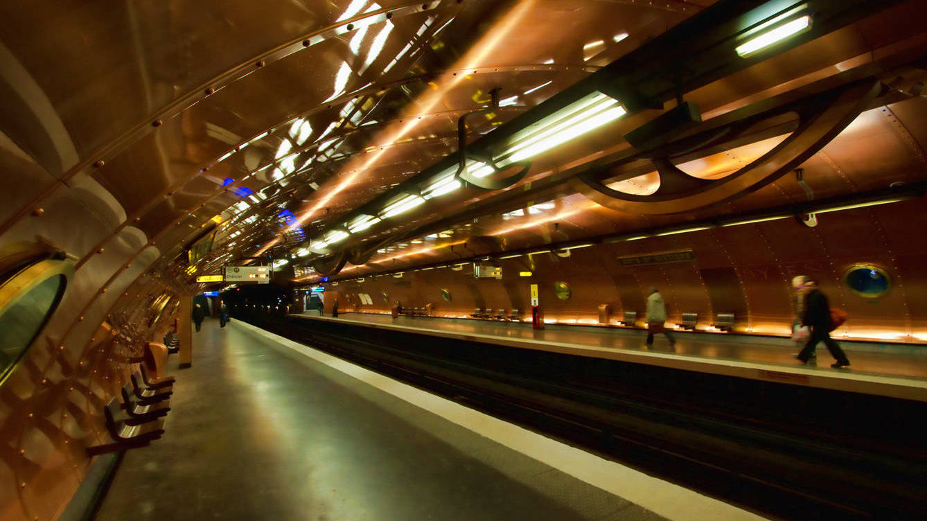 Estación de metro Arts en París