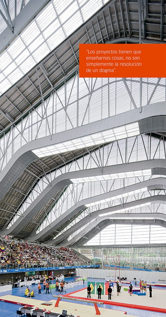 Su arquitectura es un diálogo permanente Su arquitectura es un diálogo permanente