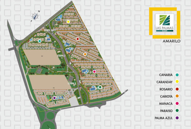 apartamentos en girardot Amarilo palma azul Master plan