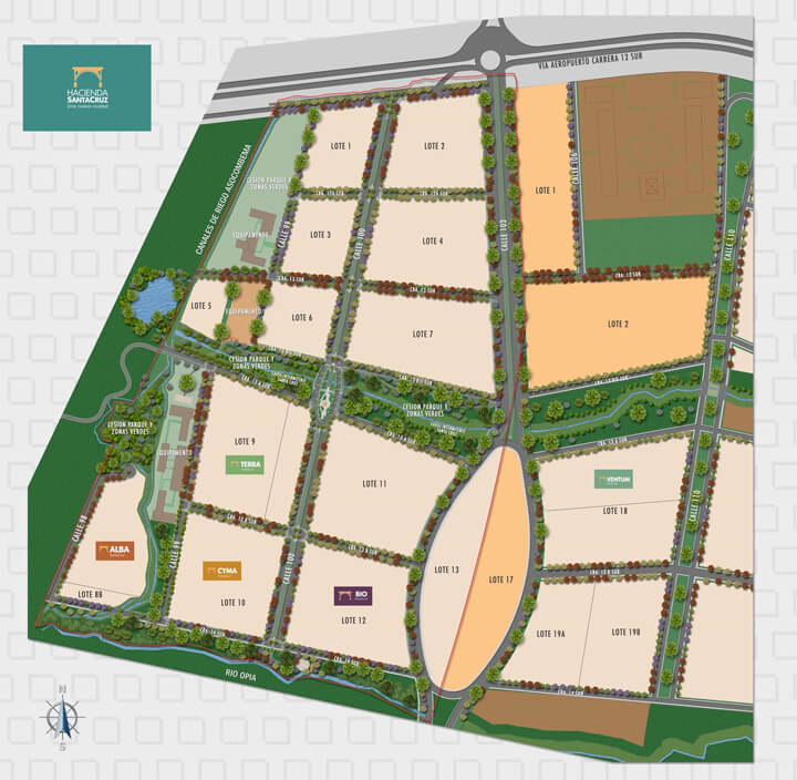 apartamentos en ibague amarilo terra Master plan