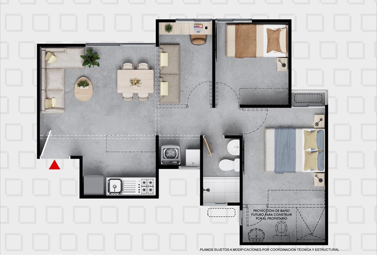 Apartamento Corozo Tipo A