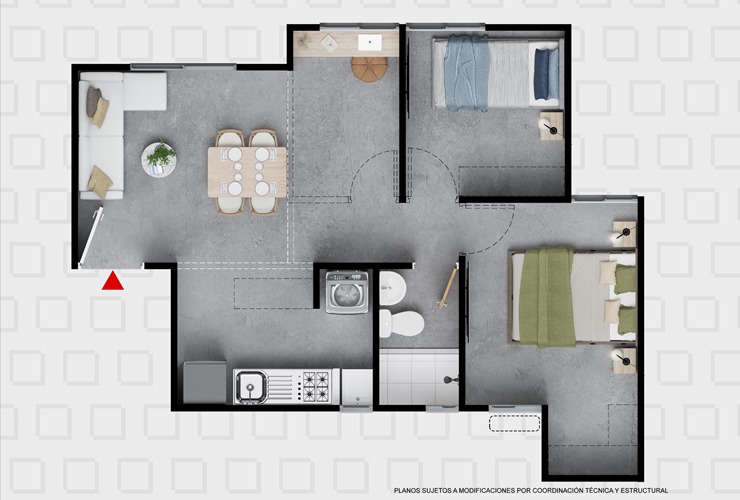 Apartamento Corozo Tipo B