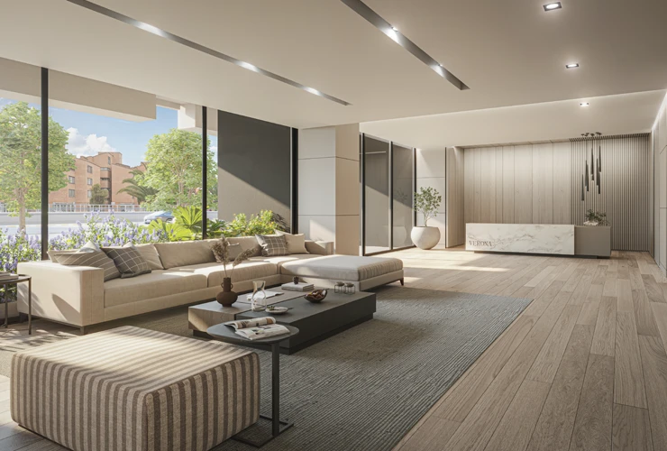 Lobby - Proyecto Verona Bogotá, Colombia