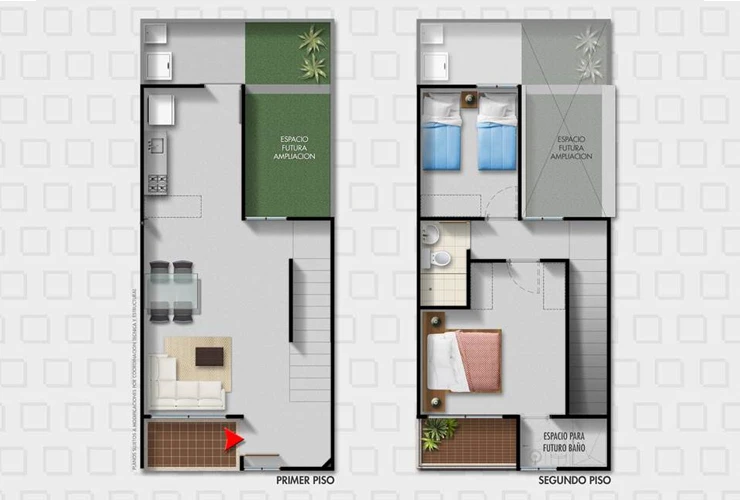 apartamentos en la soledad amarilo yarumo 61 m2