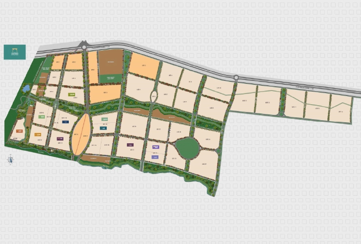 Plano Proyecto Santa Cruz Master Plan Plano Master Plan Valto - Hacienda Santa Cruz Ibagué, Colombia