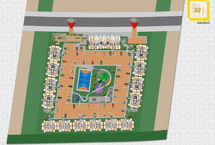 Plano de Implantación del proyecto Alamo