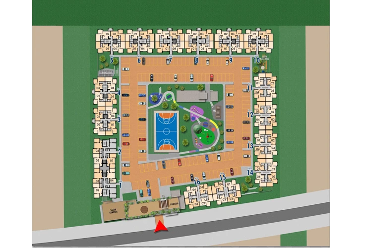 Plano de Implantación Plano de Implantación del proyecto Alamo
