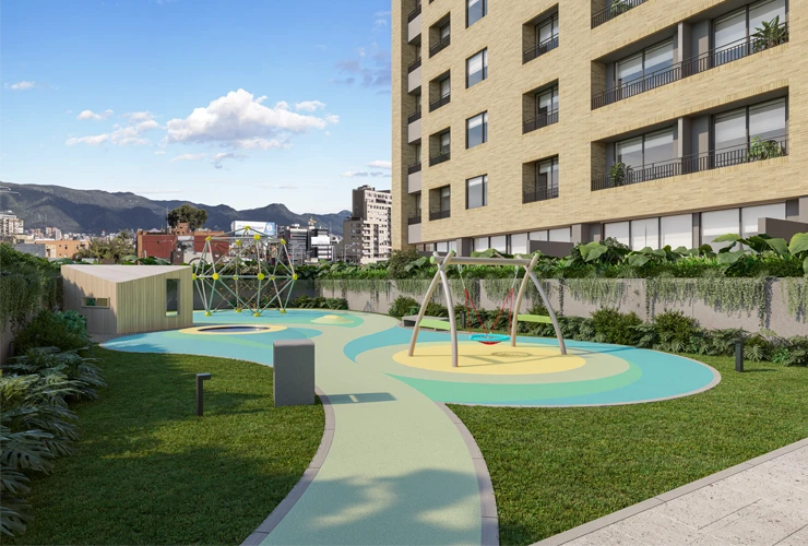 Parque - Proyecto Verona Bogotá, Colombia