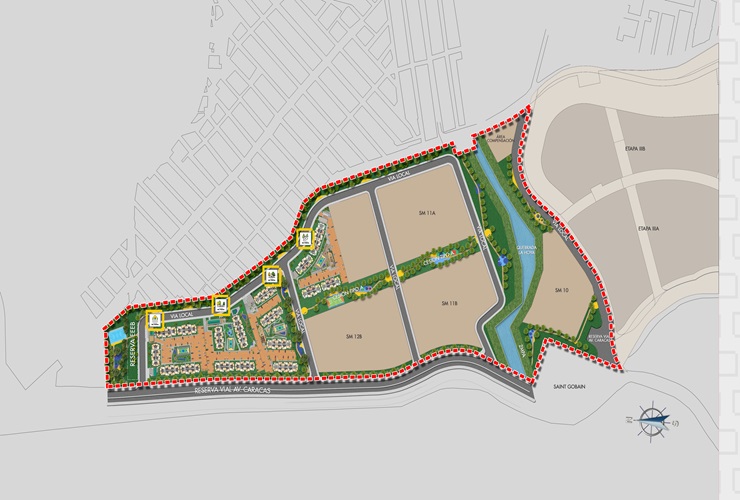 apartamentos Balcones del Portal Master Plan