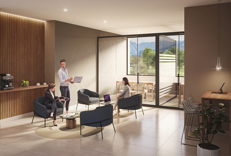 Interior Coworking - Limonar Cajicá, Colombia