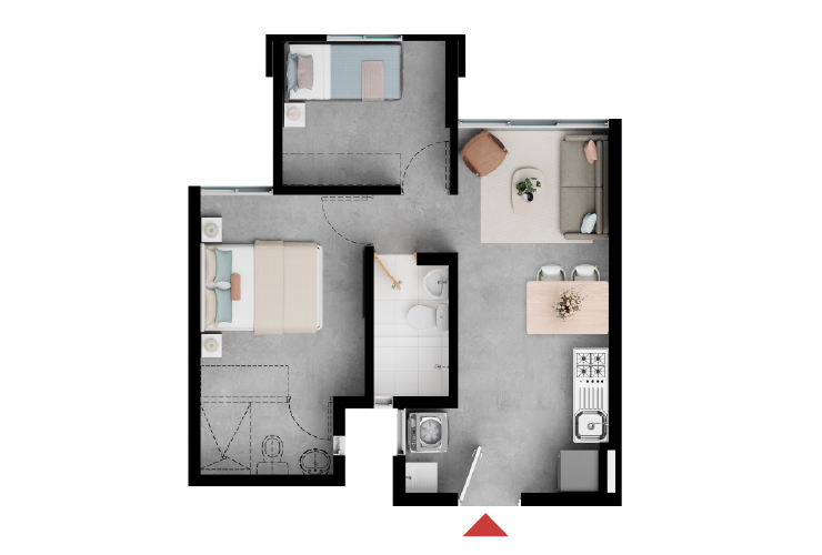 Apt 42m²