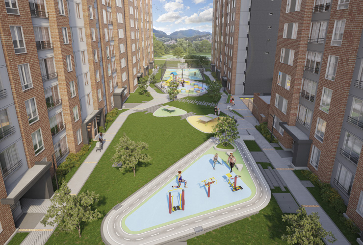 Proyecto Jardines del Portal - Ciudadela del Portal