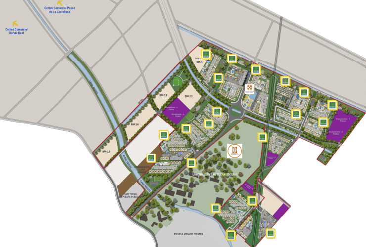 Master plan El Galeón, Cartagena Colombia
