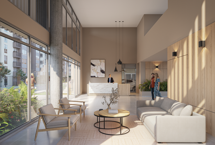  Lobby Proyecto Flora, Pereira Colombia