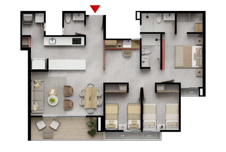 Apt 98m