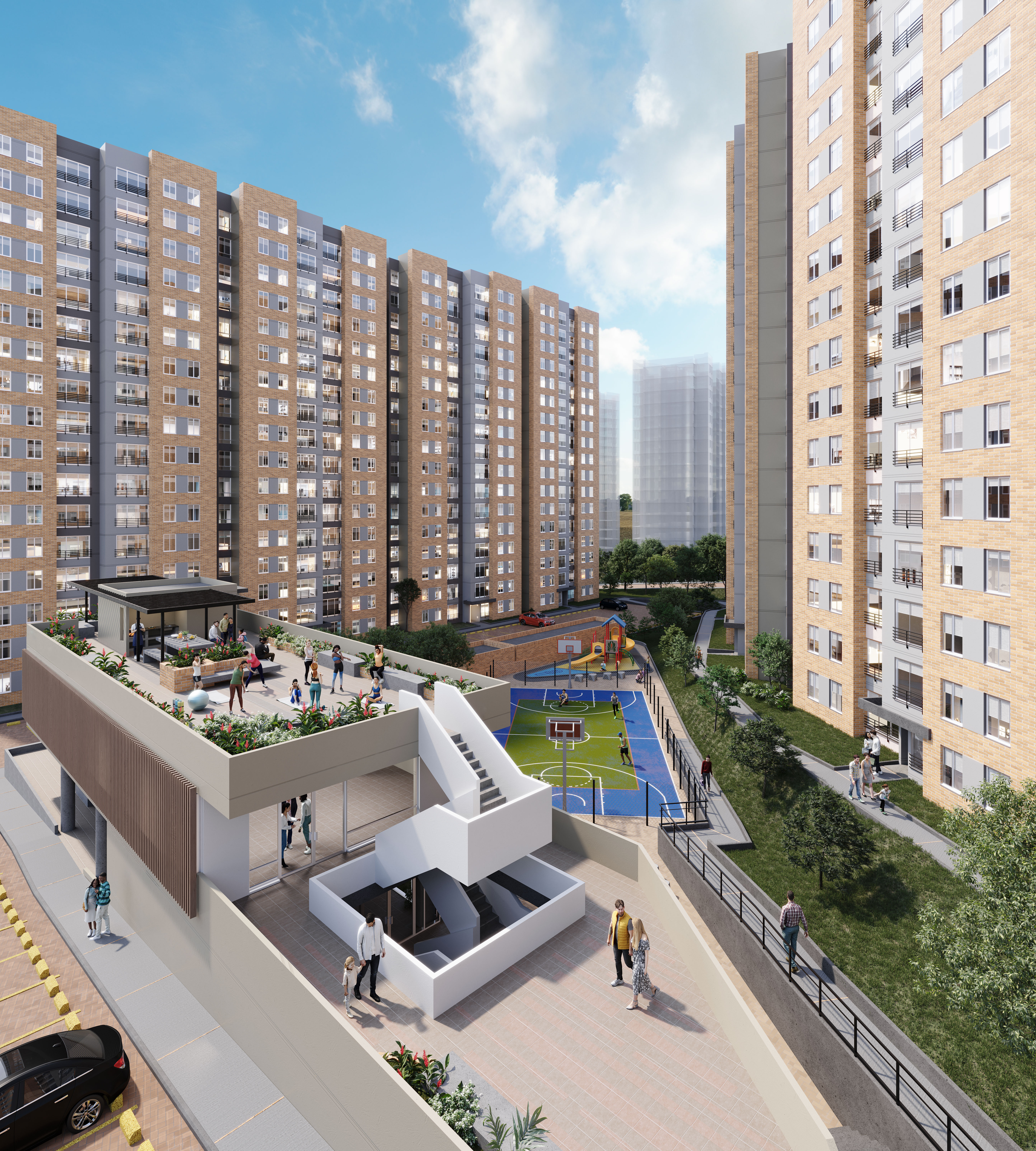 Proyecto Senderos del Portal - Ciudadela del Portal