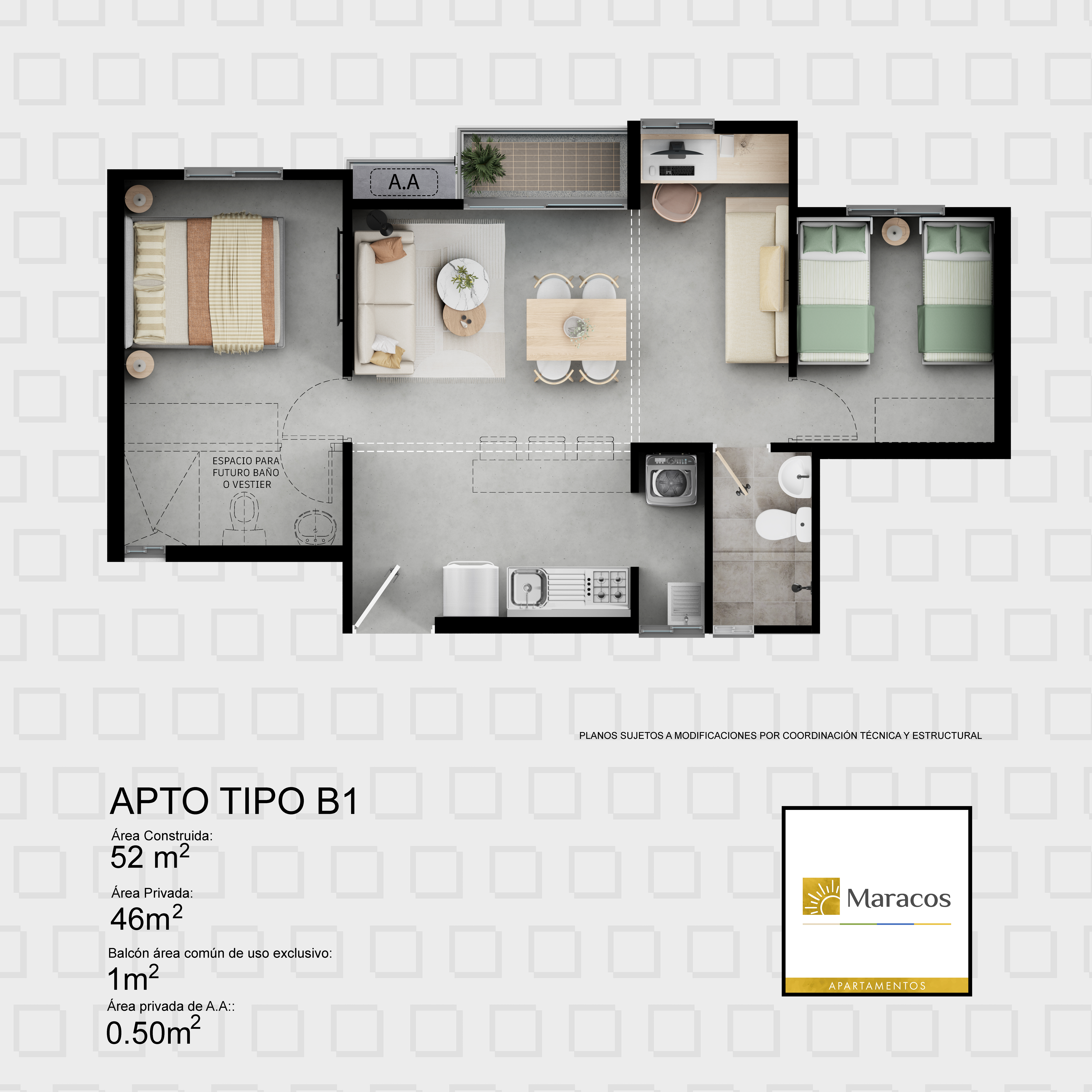 Apt 52m² Split