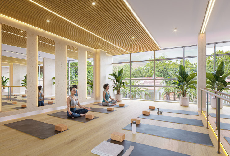 Zona de Yoga Proyecto Belario, Barranquilla Colombia